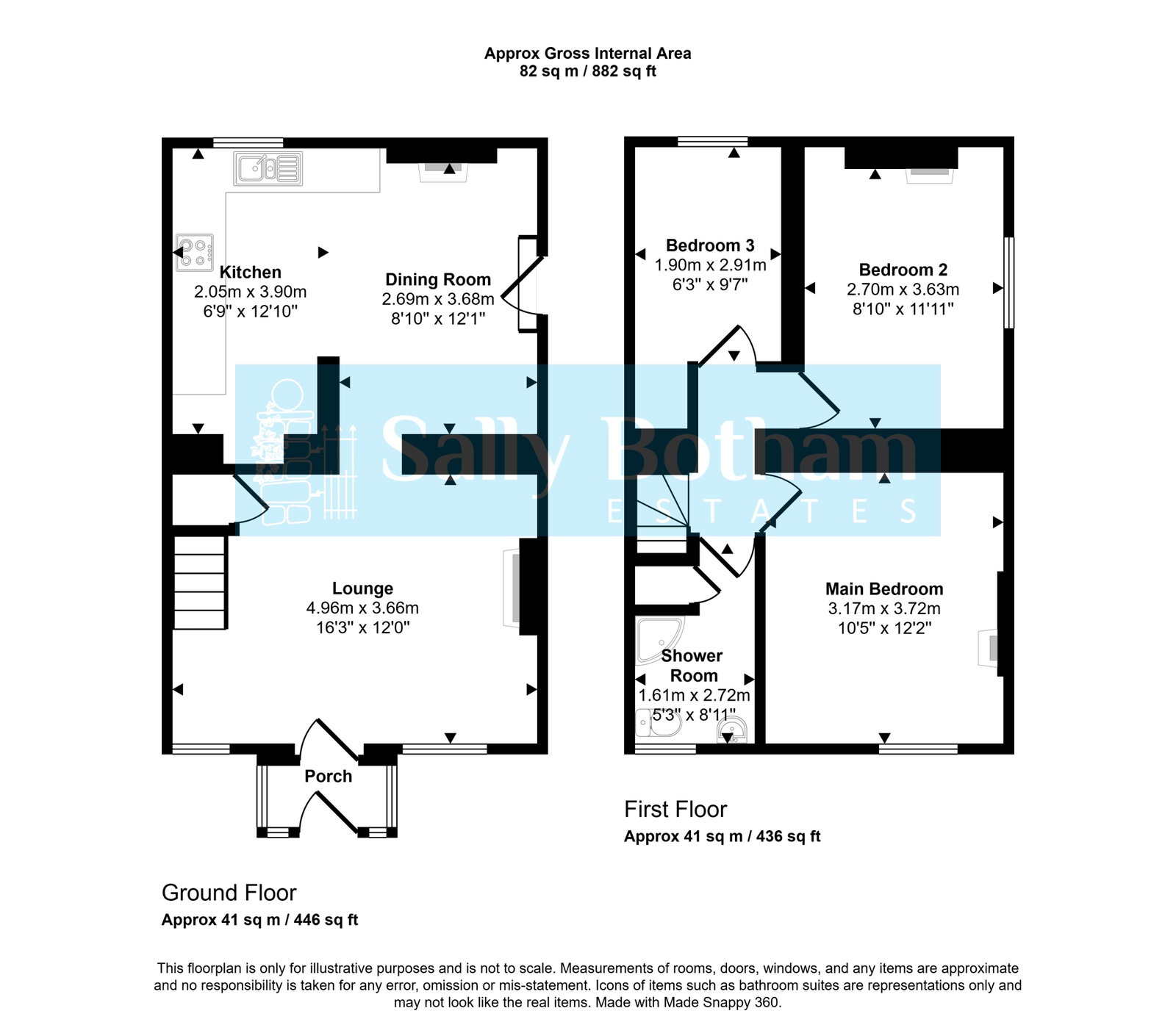 Floorplan for Main Road, Whatstandwell, DE4 5HE