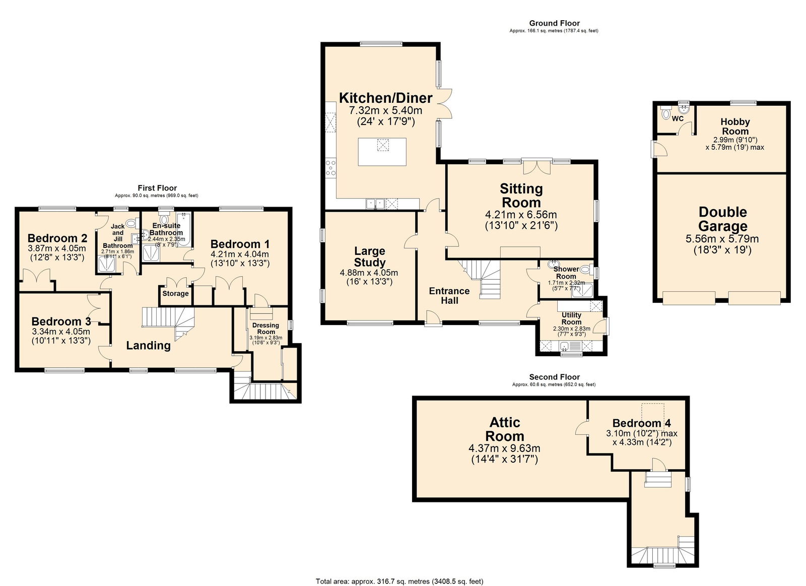 Floorplan for Holymoor Road, Holymoorside. S42 7DU