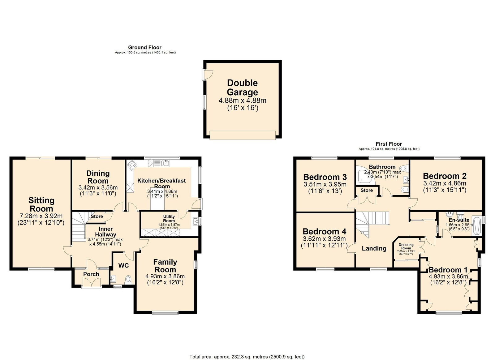 Floorplan for Yew Tree Close, Ashover. S45 0BP