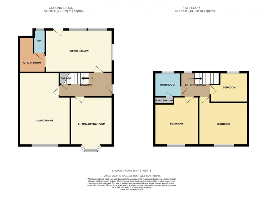 Floorplan for Pound Lane, Badby, Daventry, NN11 3AL