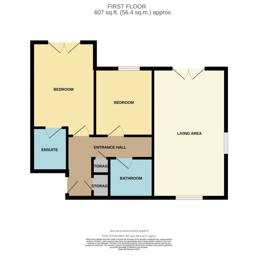 Floorplan for Fotheringhay Close, Daventry, NN11