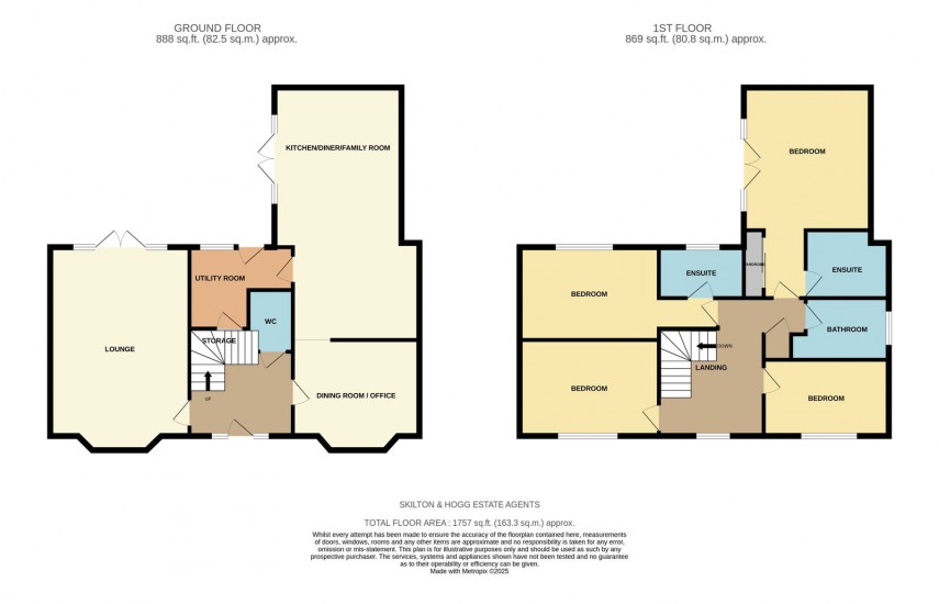 Floorplan for Bakers Lane, Long Buckby, Northampton, NN6