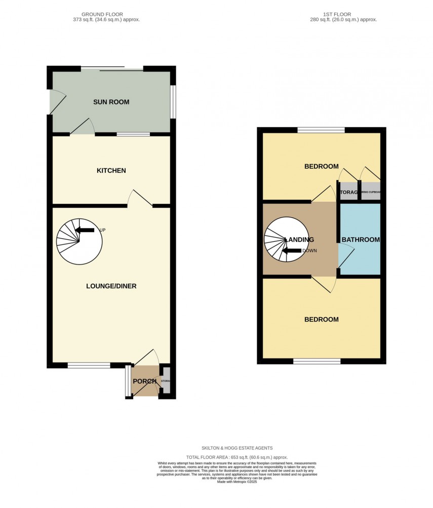 Floorplan for St. Catherines Close, Daventry, NN11 4SB