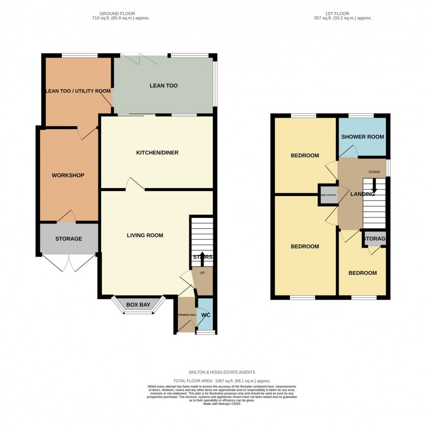 Floorplan for Primrose Hill, Daventry, NN11 4GF