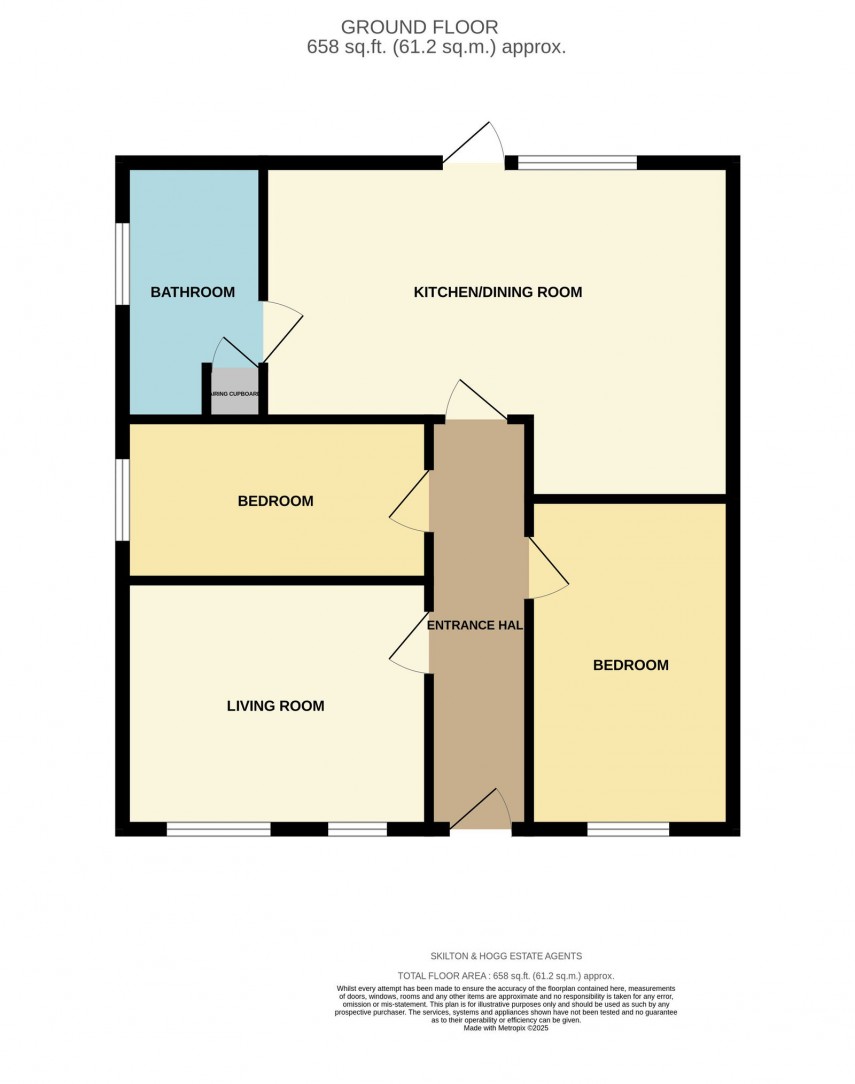 Floorplan for The Green, Newnham, Daventry, NN11 3HB