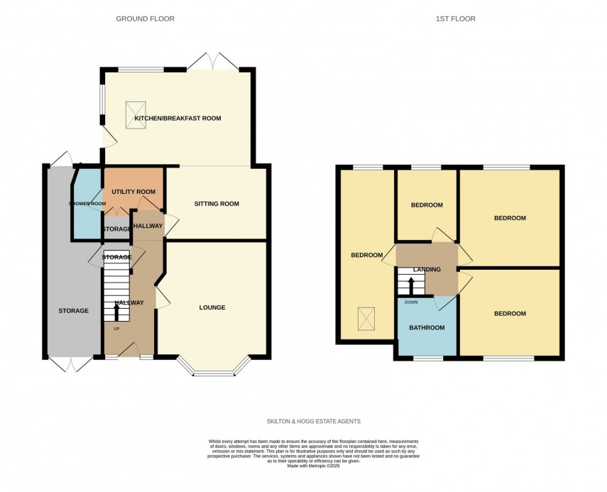 Floorplan for Rainsbrook Avenue, Rugby, CV22 5HB