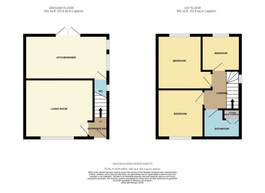 Floorplan for Jubilee Road, Daventry, NN11 9HB