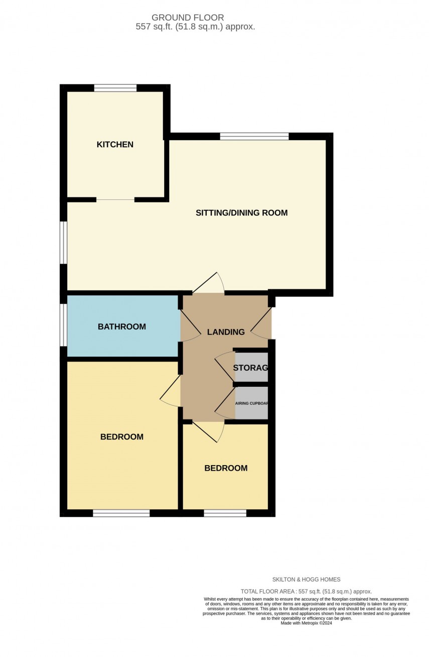 Floorplan for The Haystack, Daventry, NN11 0NZ