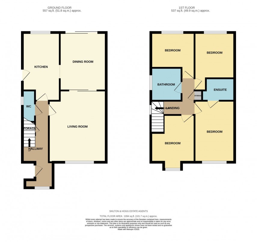 Floorplan for Christchurch Drive, Daventry, NN11 4RW