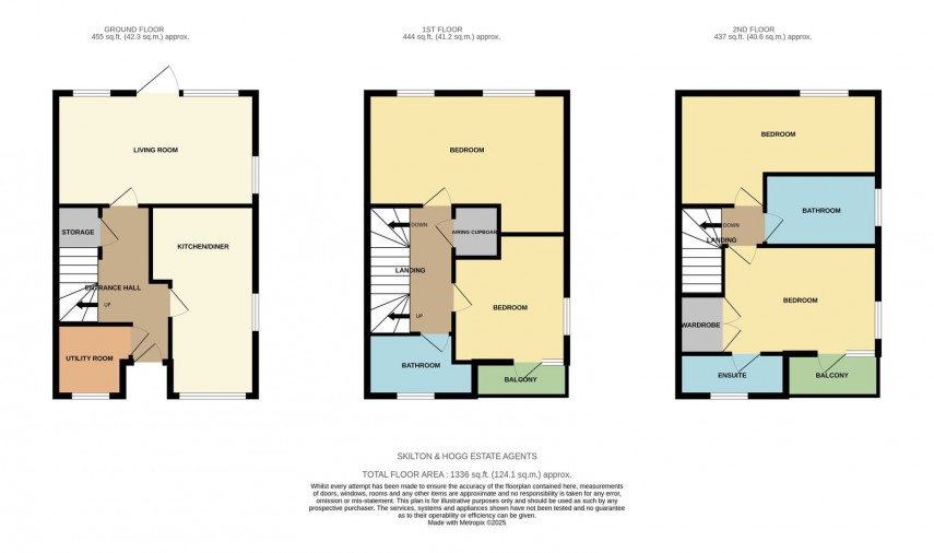 Floorplan for Wren Way, Daventry, NN11 2AL