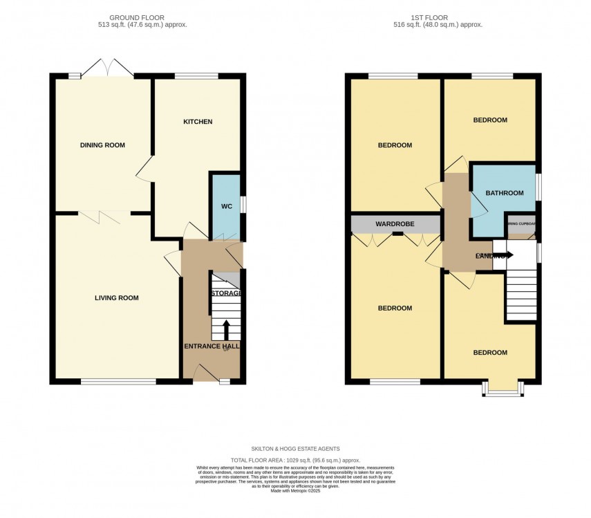 Floorplan for Sywell Leys, Rugby, CV22 5SD