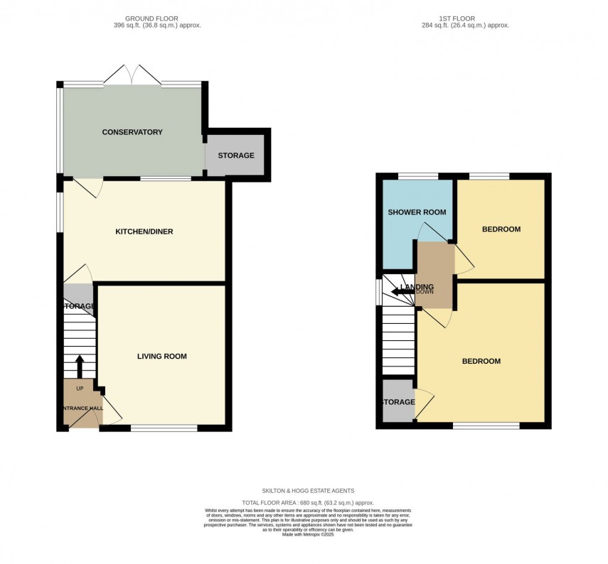 Floorplan for Jubilee Road, Daventry, NN11 9HB