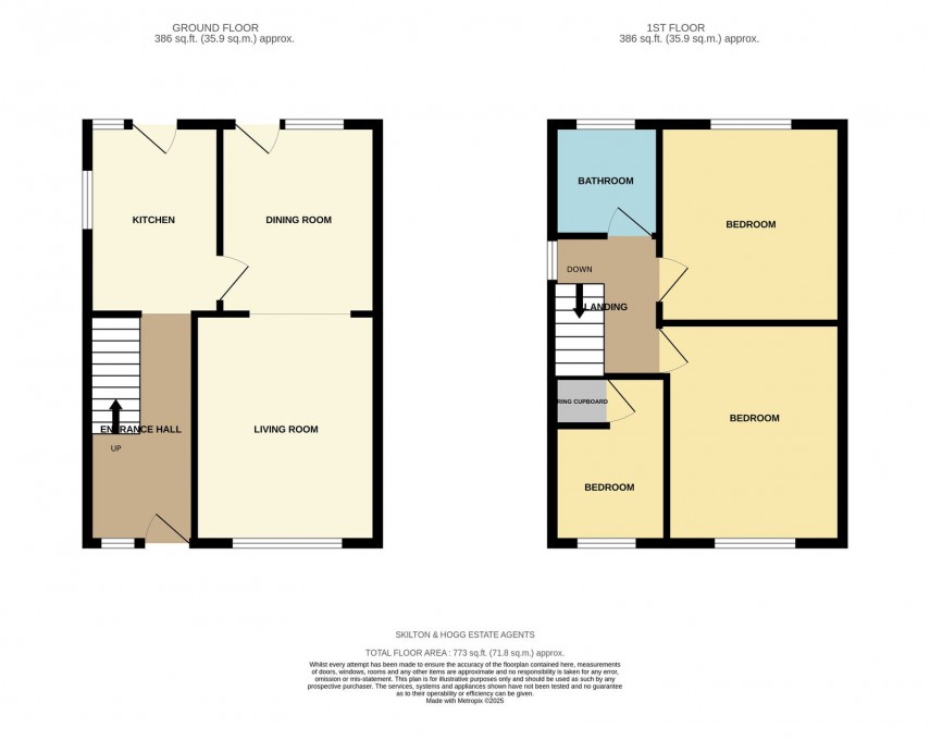 Floorplan for Admirals Way, Daventry, NN11 4NT