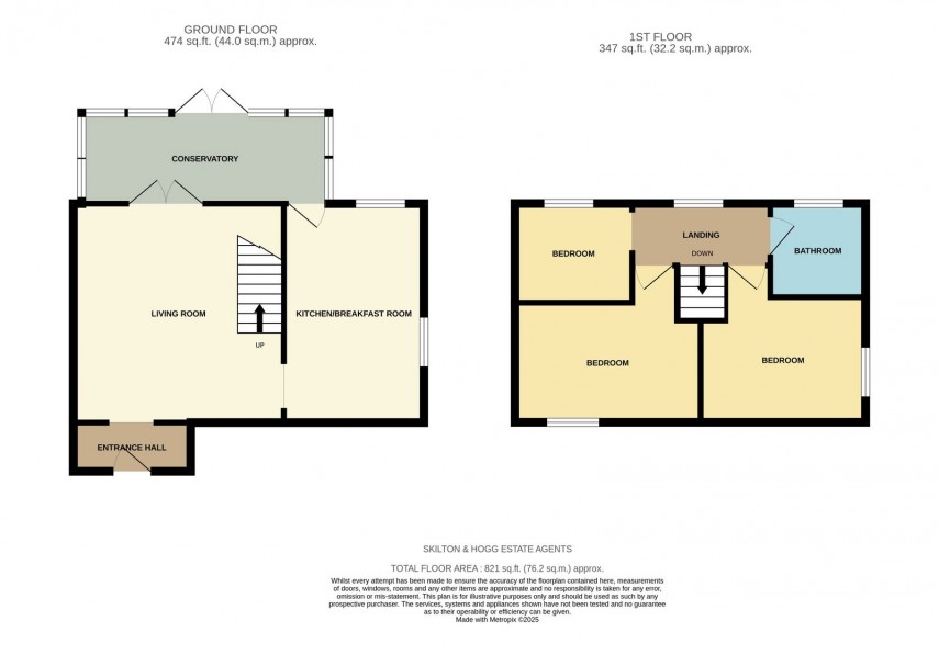 Floorplan for Sherwood Drive, Daventry, NN11 9SA