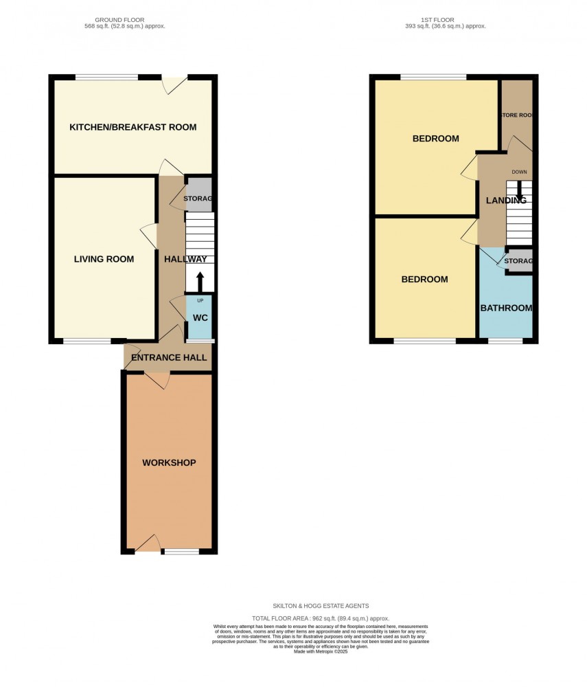 Floorplan for The Stour, Daventry, NN11 4PT