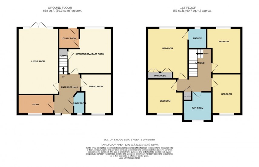 Floorplan for Weston Hall Lane, Daventry, NN11 8BP