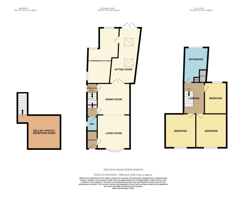 Floorplan for Daventry Road, Dunchurch, Rugby, CV22 6NS