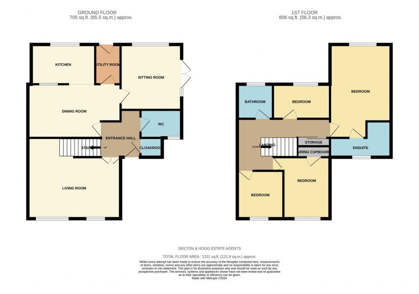 Floorplan for The Slade, Daventry, NN11 4HP