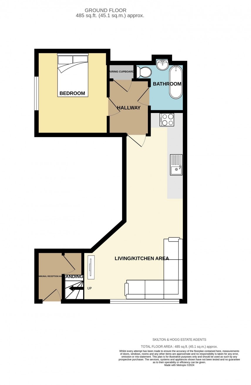 Floorplan for Thomas Webb Close, Daventry, NN11 4BP