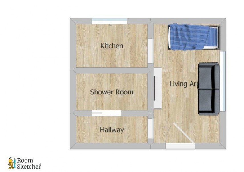 Floorplan for Balliol Road, Daventry, NN11 4SF