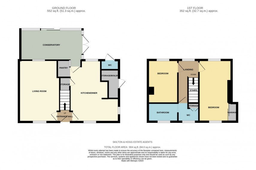 Floorplan for Pound Lane, Badby, West Northamptonshire, NN11 3AL