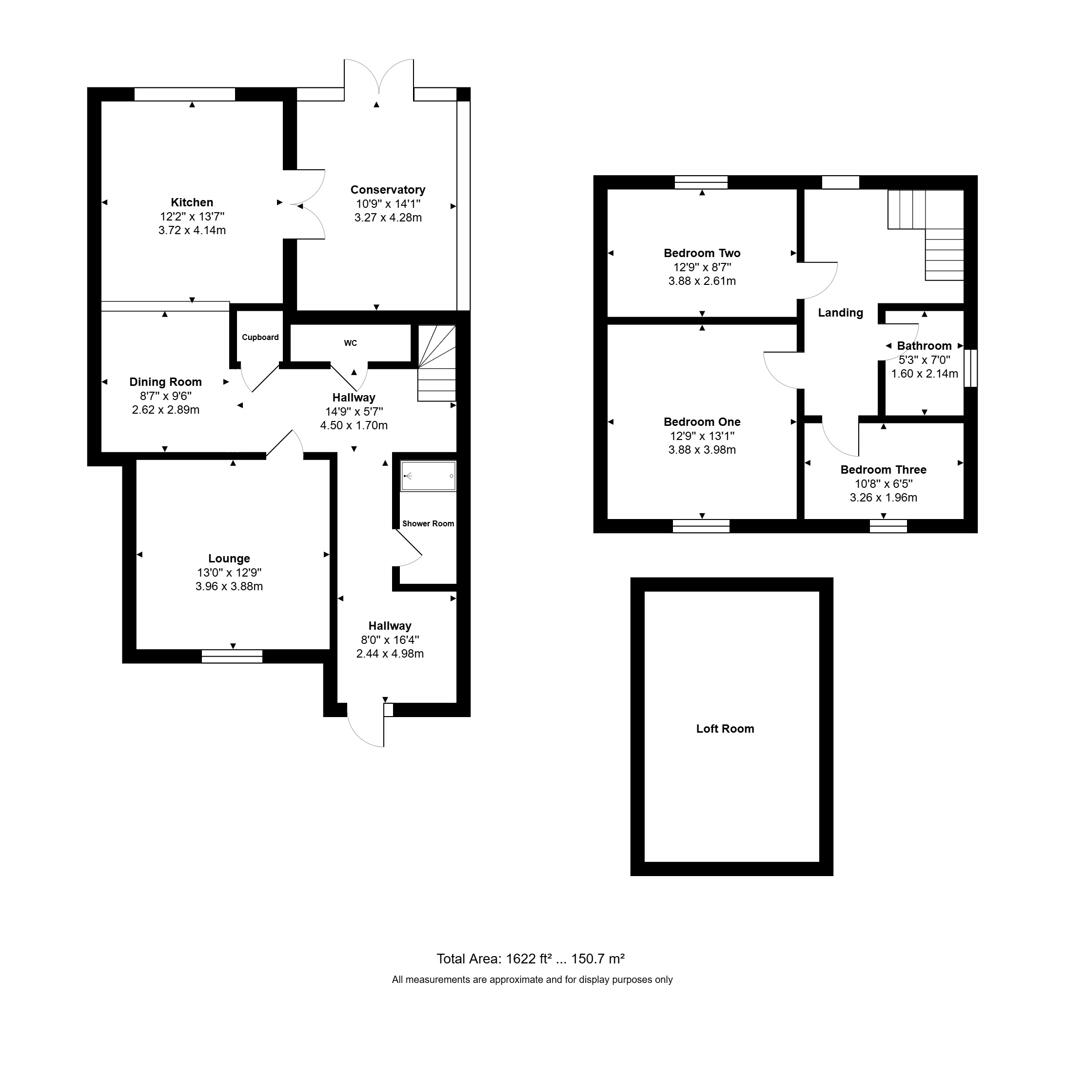 Floorplan for Gifford Road, Bosham, Chichester