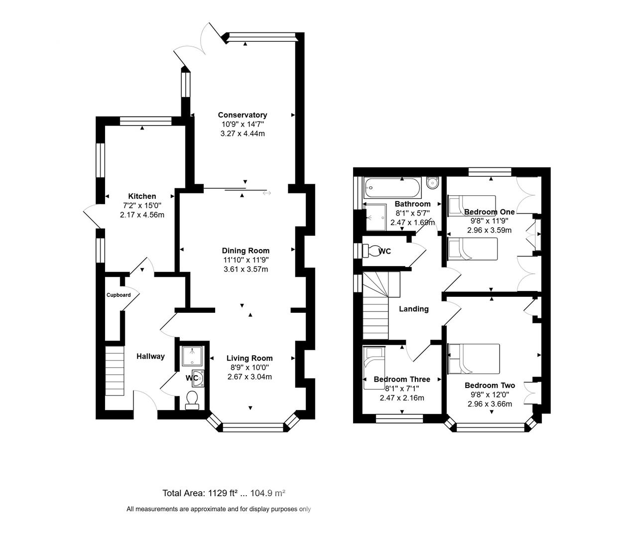 Floorplan for Parklands Road, Chichester