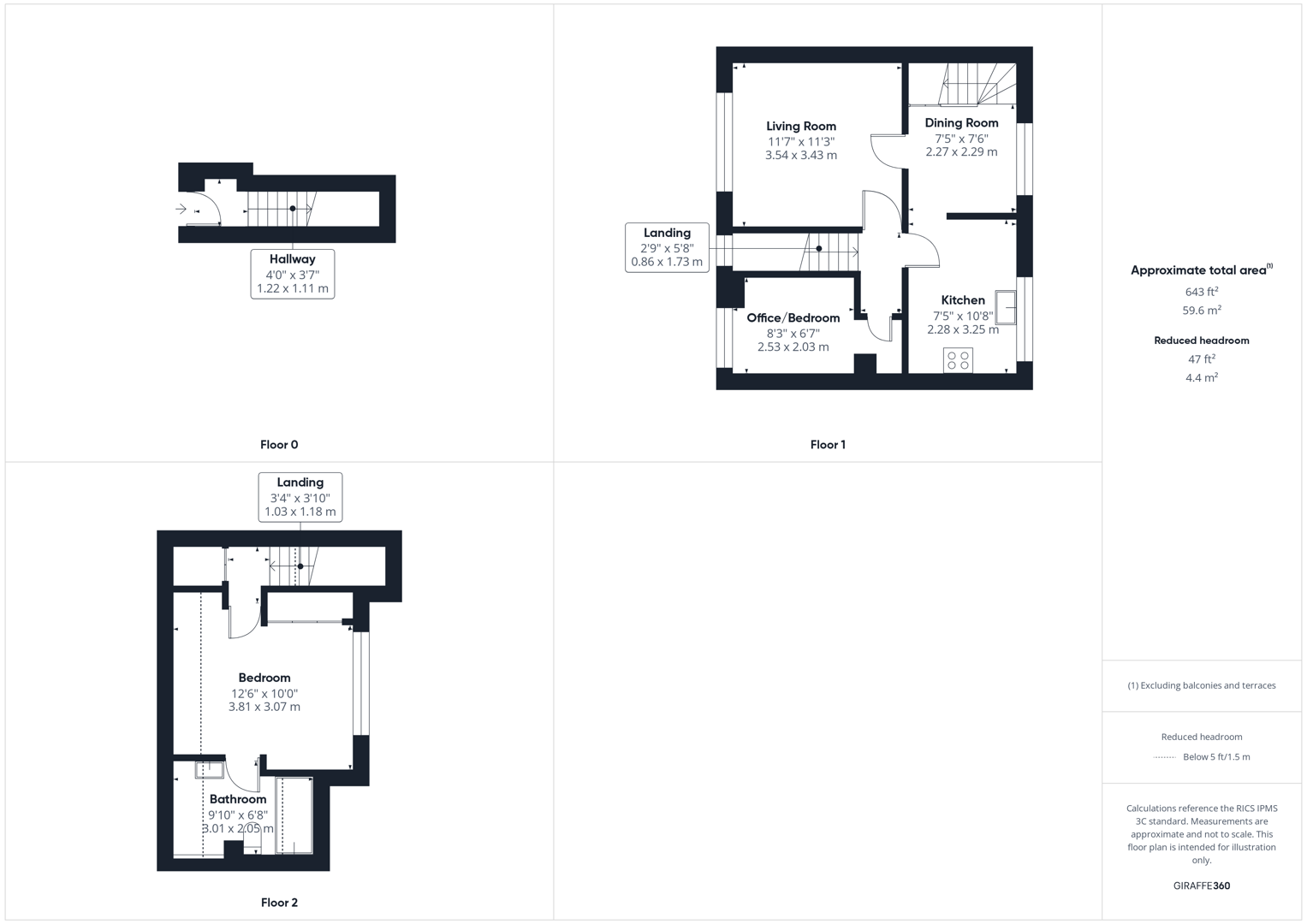 Floorplan for Bayley Road, Tangmere, Chichester