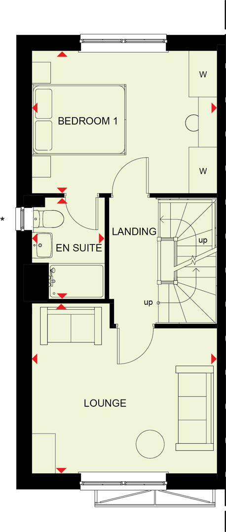 Floorplan for Highgrove, Bosham