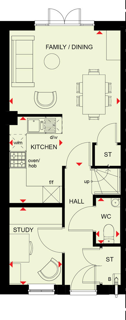 Floorplan for Highgrove, Bosham