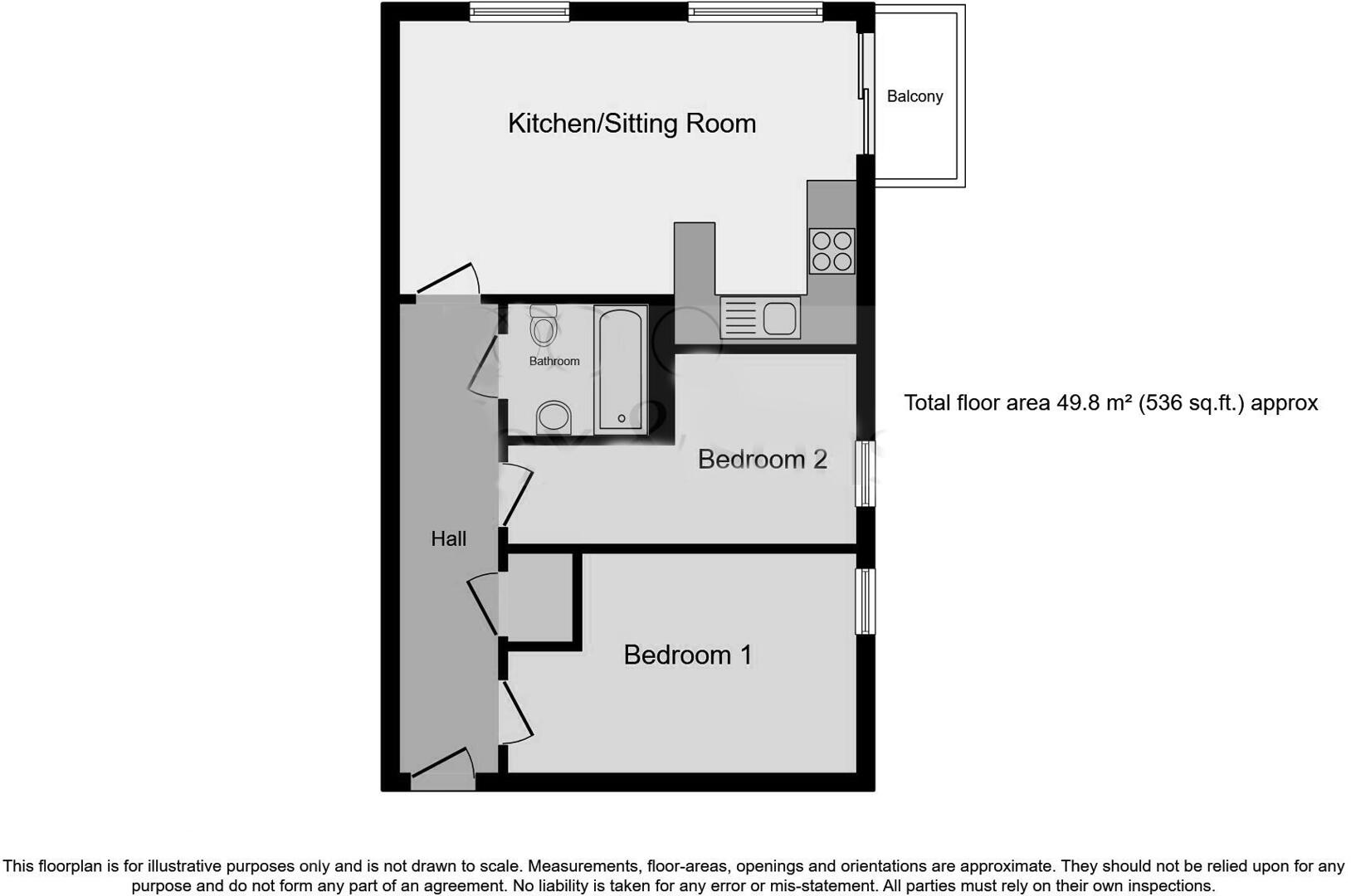Floorplan for Leigh Road, Havant