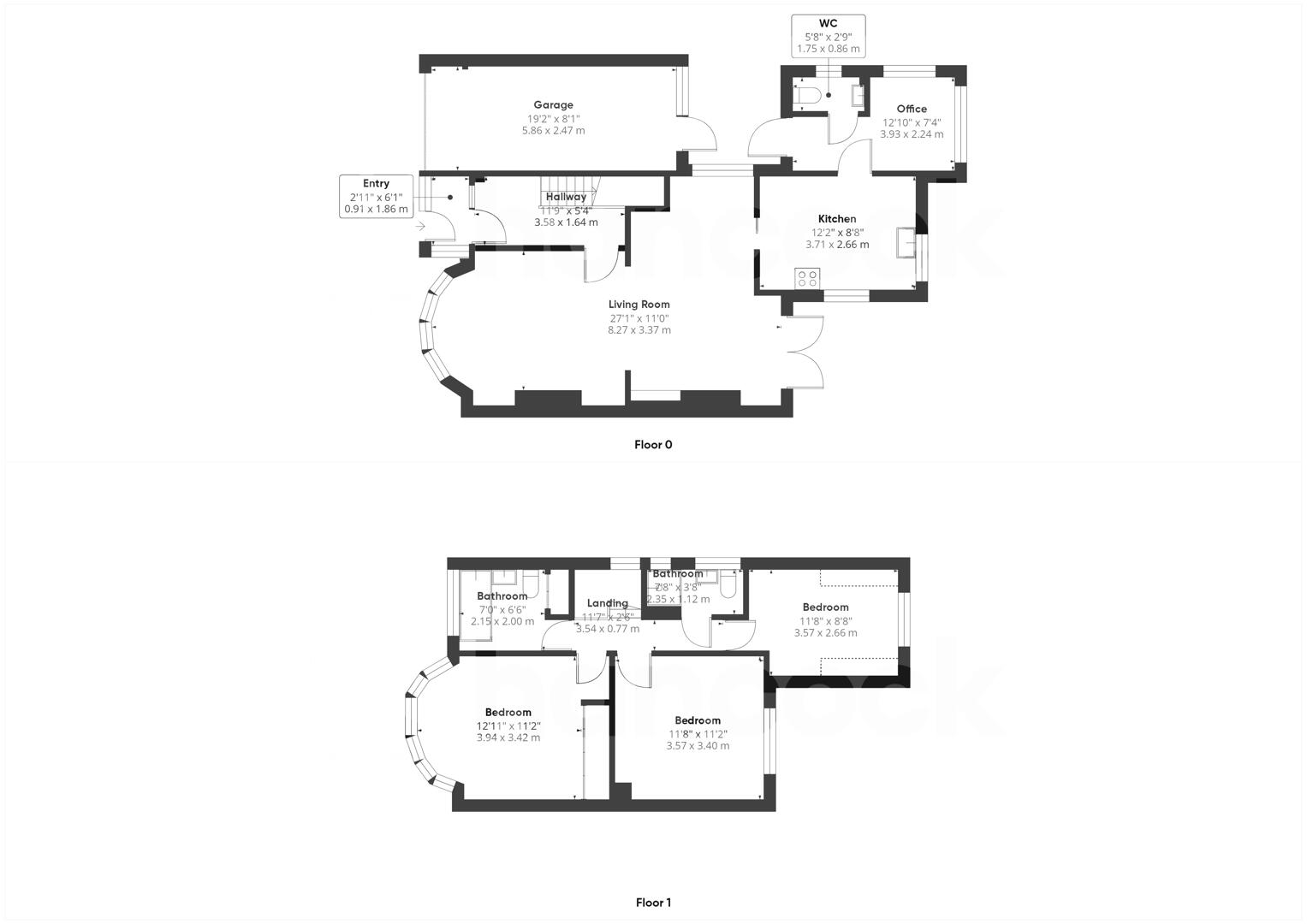 Floorplan for Willowbed Avenue, Chichester