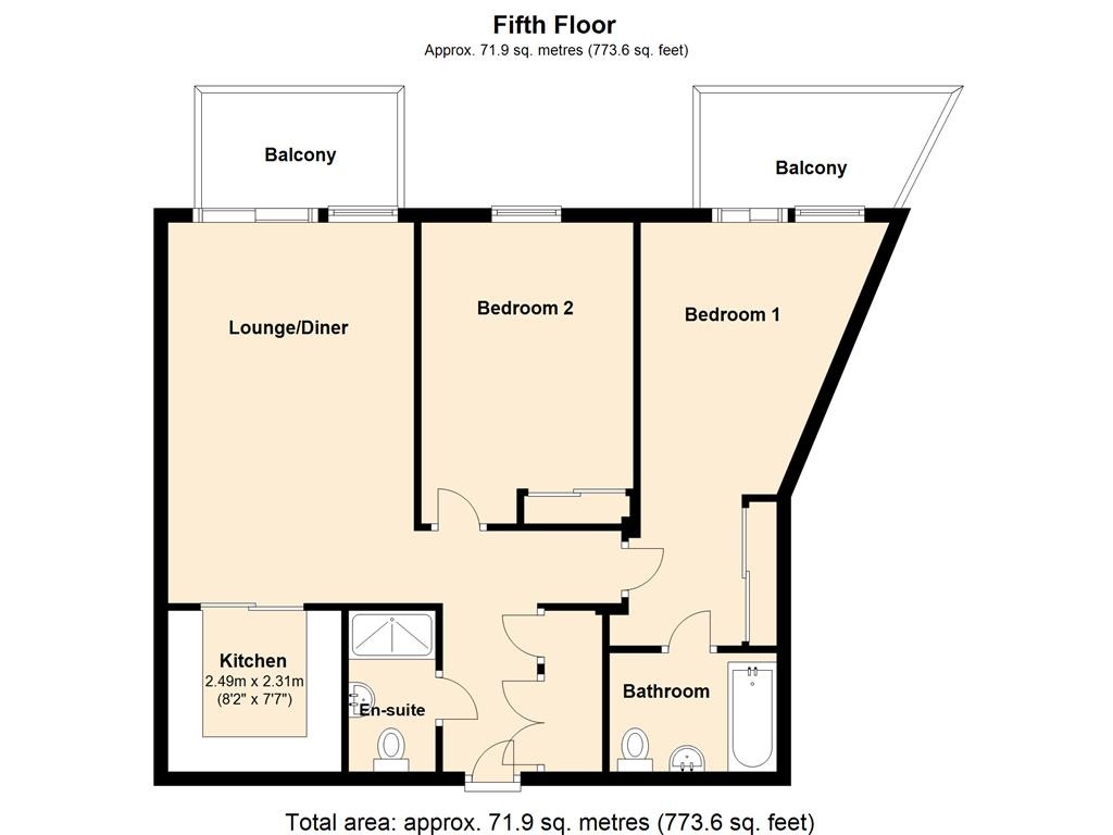 Floorplan for Meranti House, E1