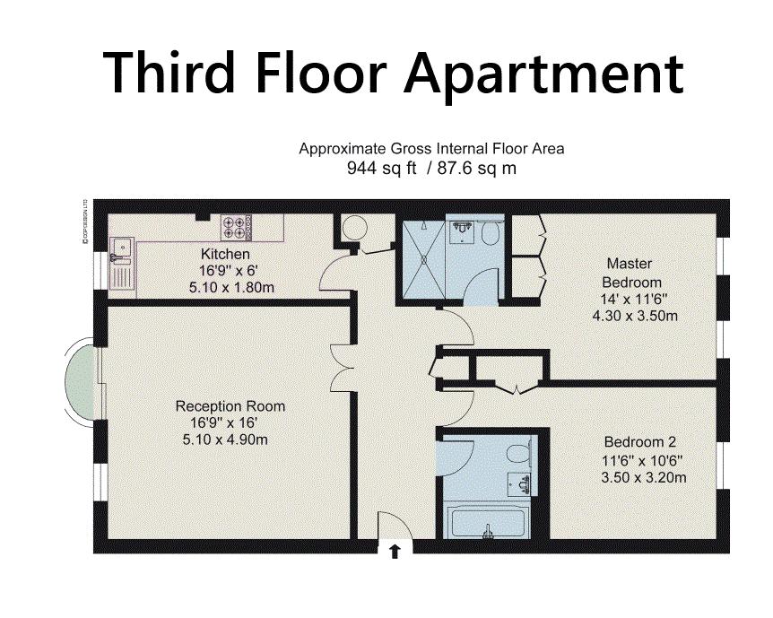 Floorplan for Huntsmore House, Pembroke Road, London