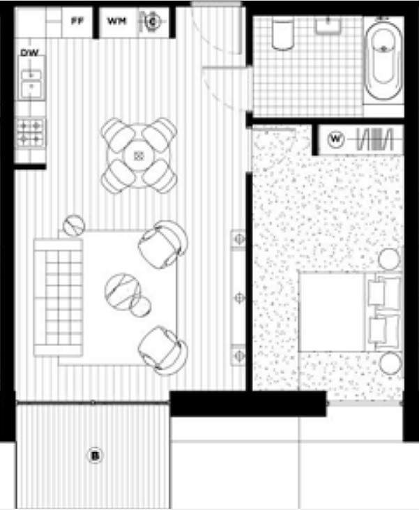 Floorplan for Windlass House, London, E16