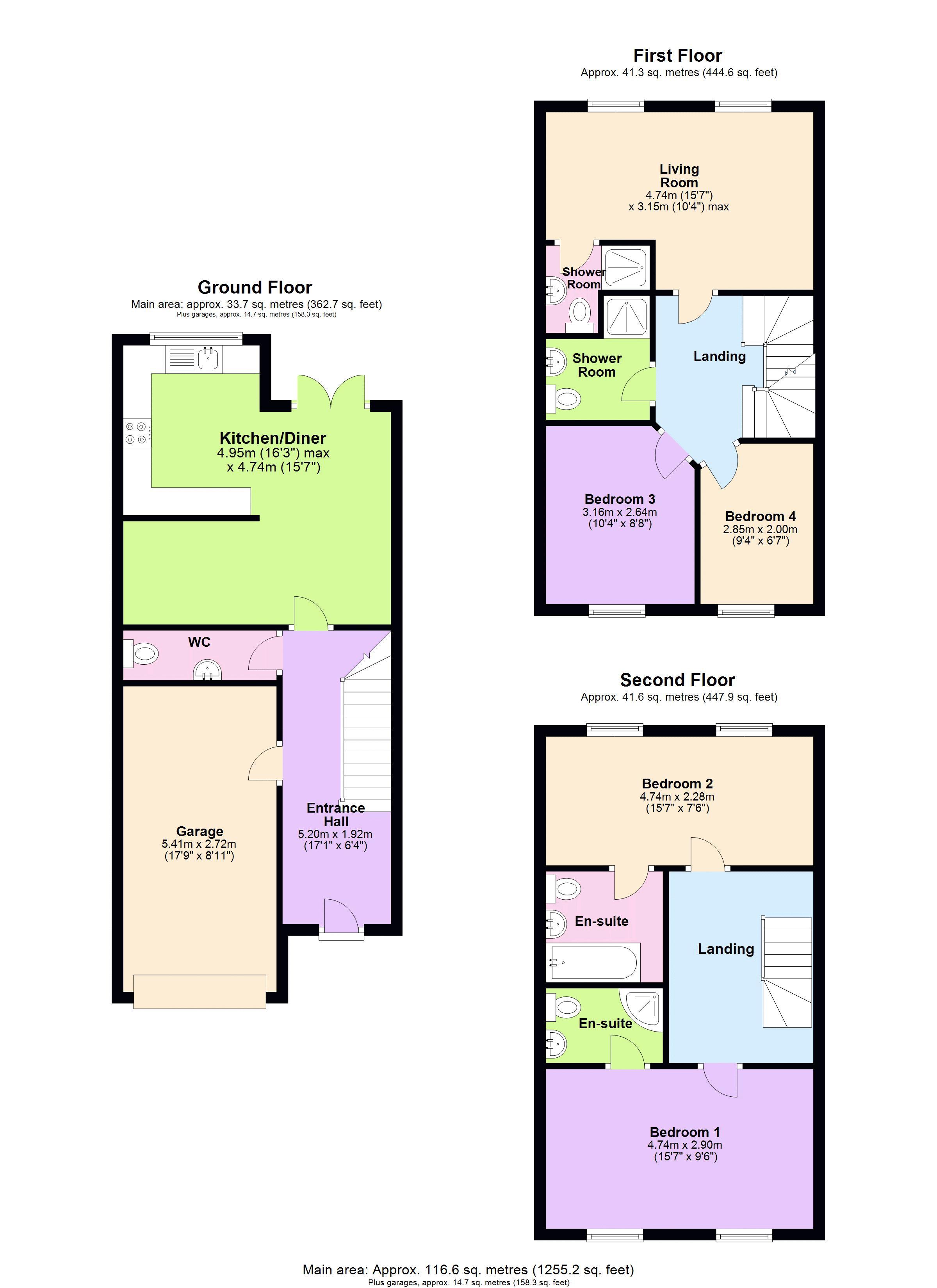 Floorplan for Fishguard Way, Galleons Lock, E16