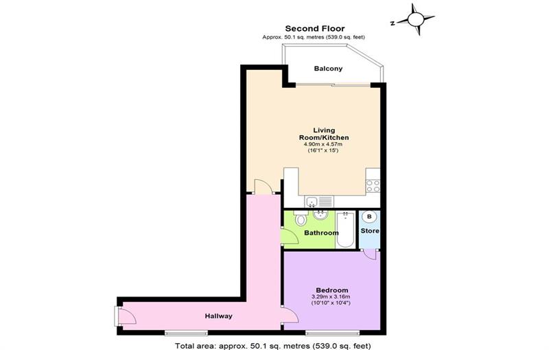 Floorplan for Lowestoft Mews, E16