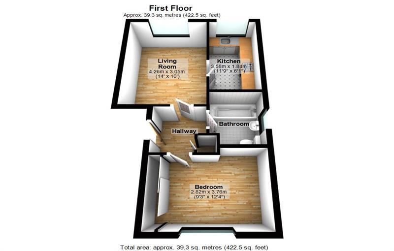 Floorplan for Fishguard Way, E16