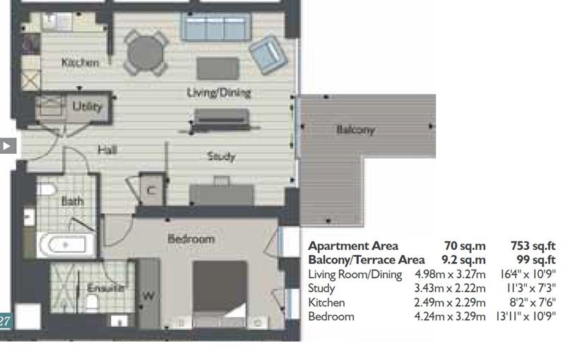 Floorplan for Meranti House, E1