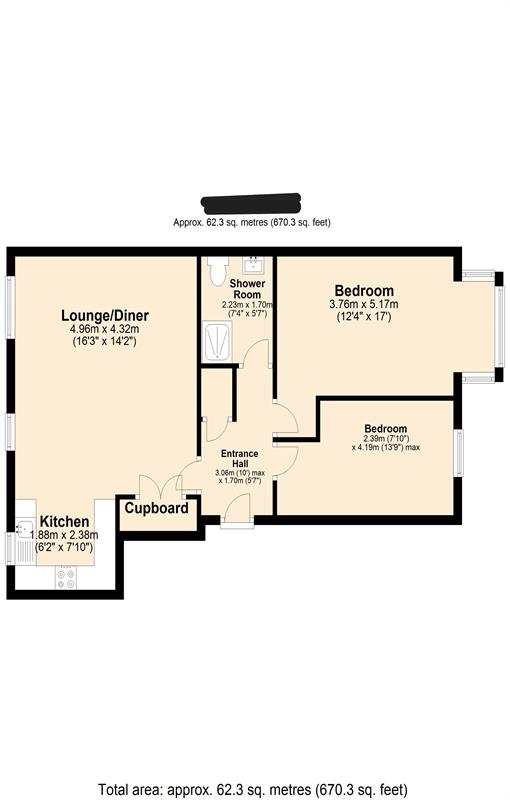 Floorplan for Lancaster Hall, E16