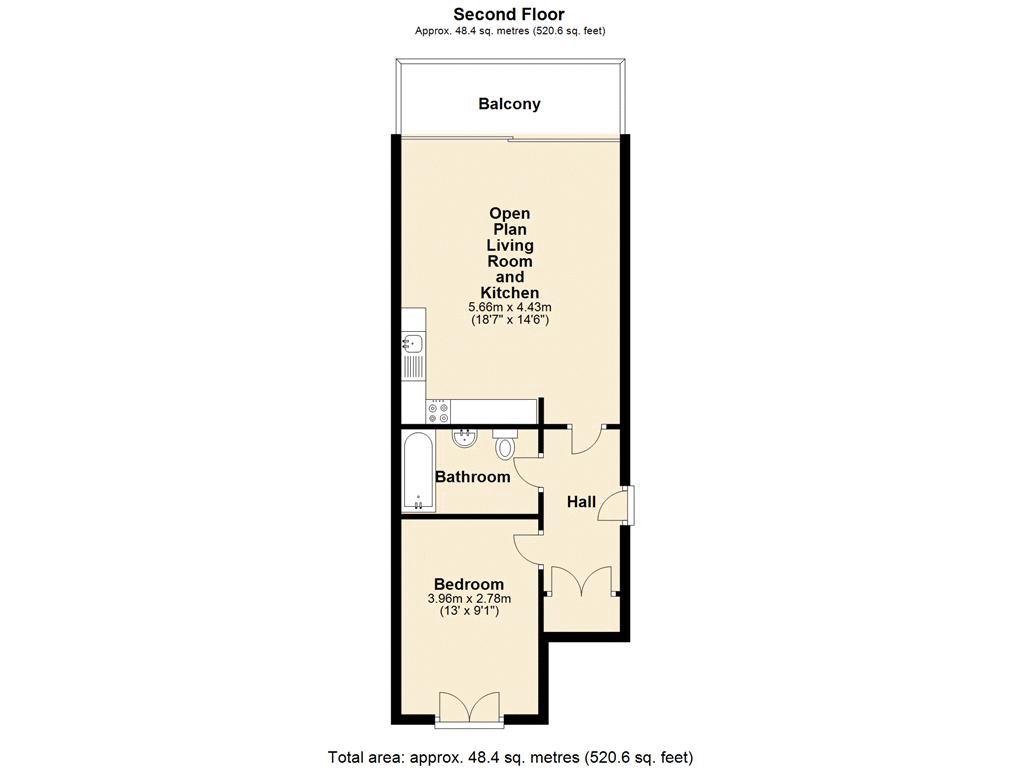 Floorplan for Highbridge Road, Barking, IG11
