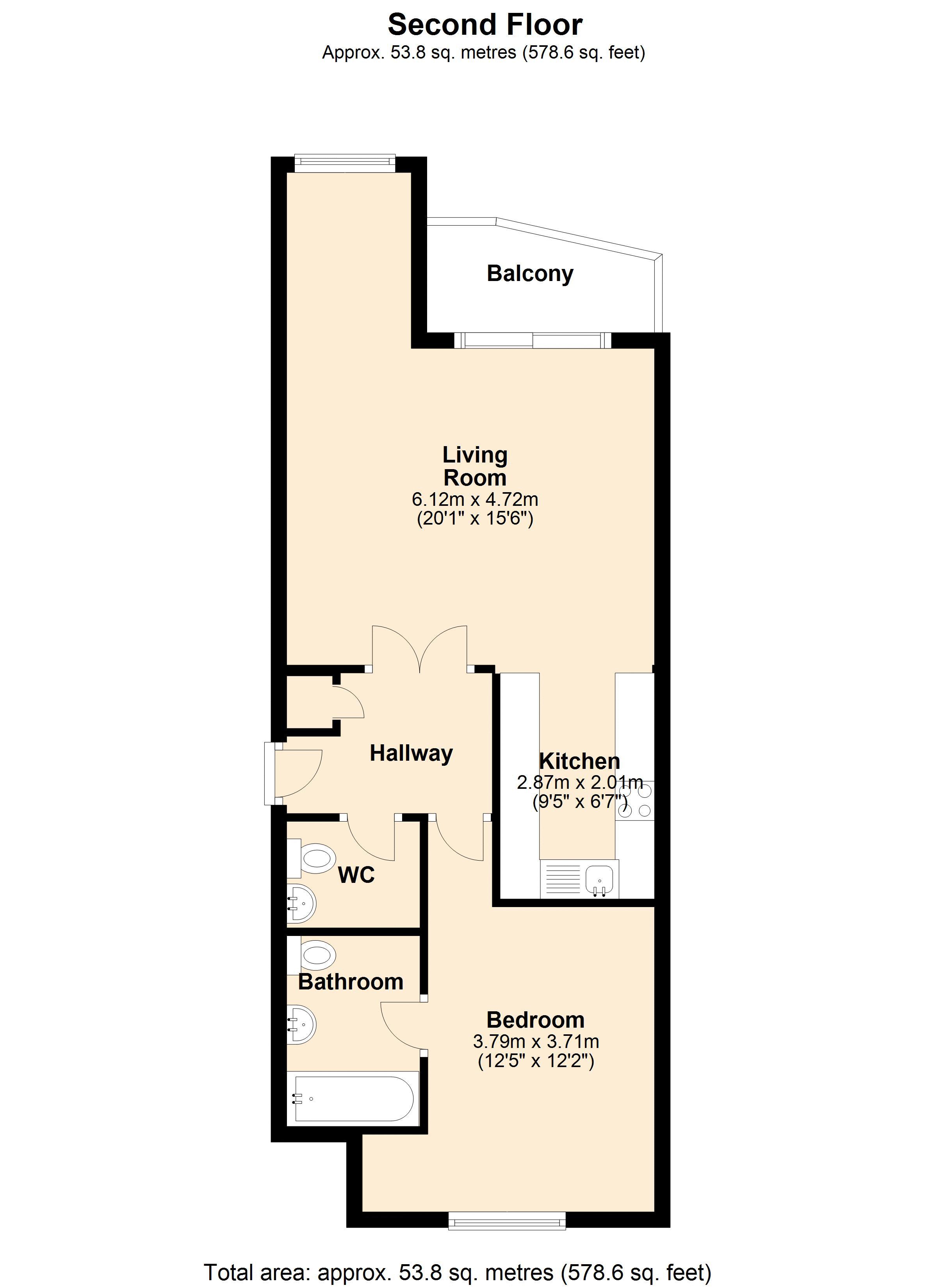 Floorplan for Fishguard Way, Galleons Lock, E16