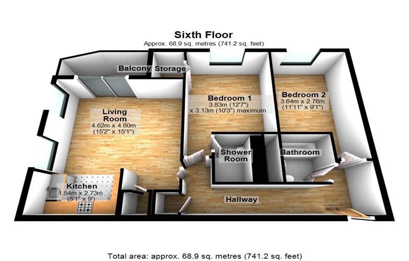 Floorplan for Inverness Mews, E16