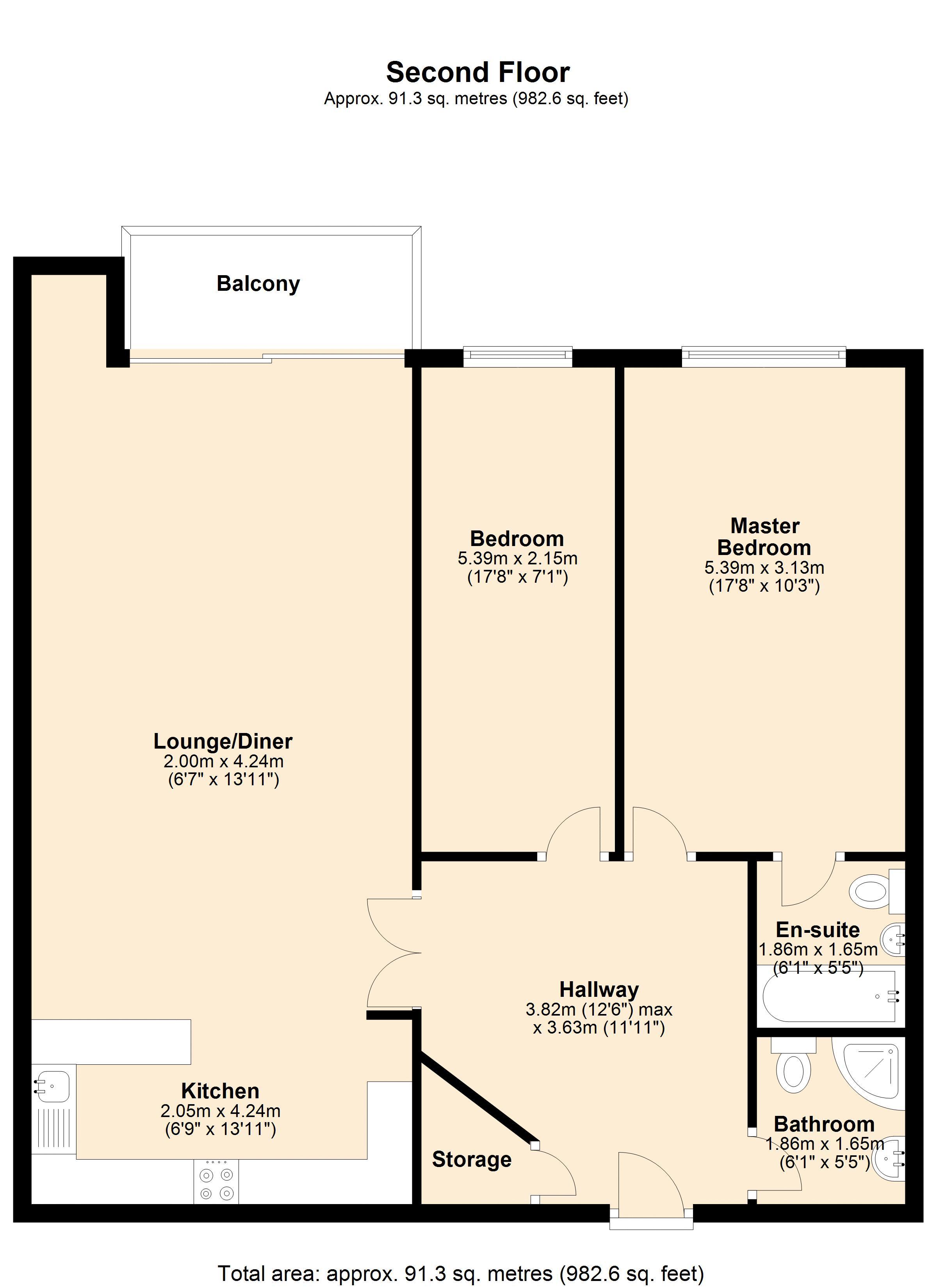 Floorplan for Inverness Mews, London
