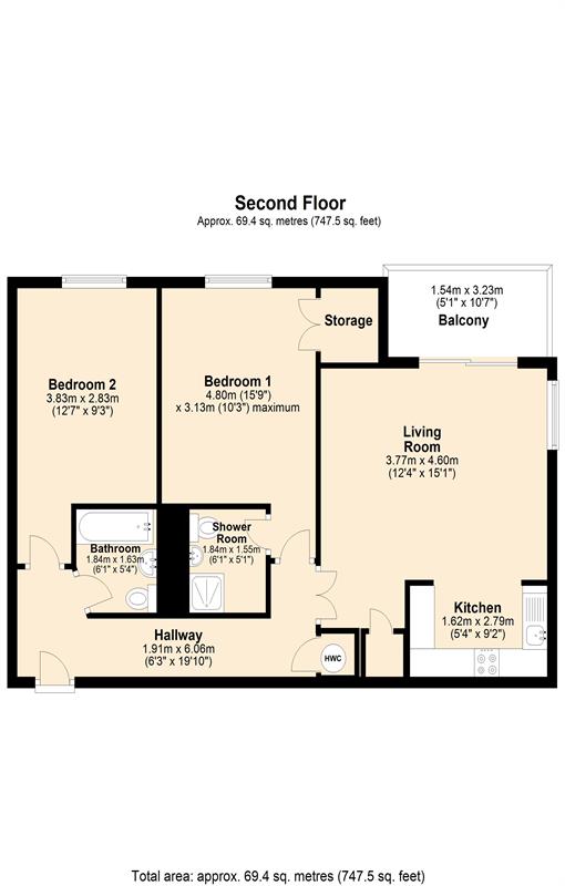 Floorplan for Inverness Mews, E16
