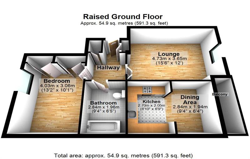 Floorplan for Fishguard Way, E16