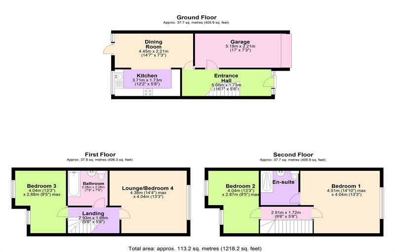 Floorplan for Grimsby Grove, E16