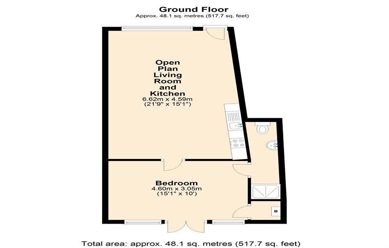 Floorplan for Hartlepool Court, E16
