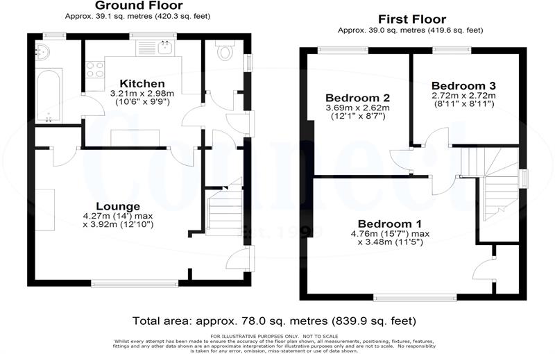 Floorplan for Fryatt Road, N17