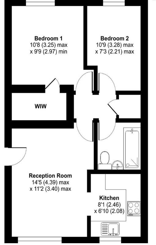 Floorplan for Bertrand Way, SE28